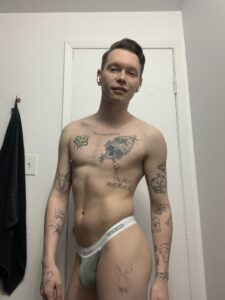 Pornmaniak Marco Bianchi sexy in undies
